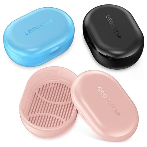 3pack Soap Holder, Travel Soap Container, Portable Jc546