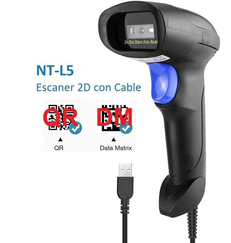 Lector De Códigos De Barra Qr Pdf417 Netum Nt-l5 1d / 2d
