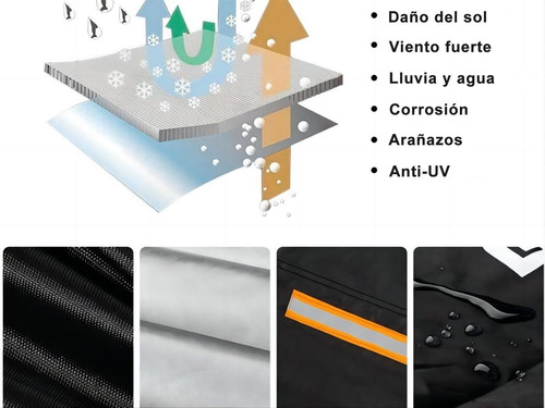 Cubre Motocicleta, Funda Para Moto Impermeable Grande