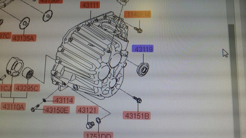 Imagen 3 de 4 de Reten Salida Semieje Hyundai Tucson Veloster Santafe Creta