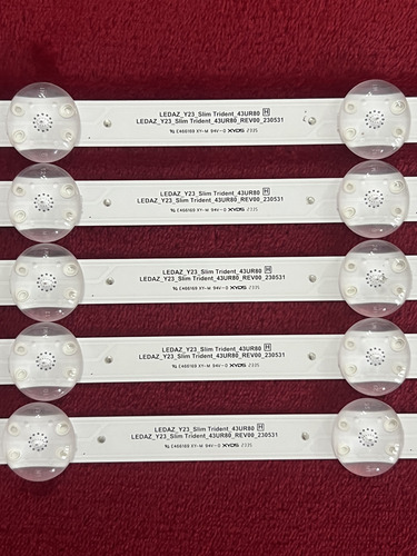 Tiras Leds Lg 43ur7800psb Ledaz_y23_slim Trident_43ur80 Ch* (Usado)