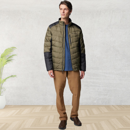 Campera Columbia Térmica Hombre Sin Capucha Labyrinth Loop