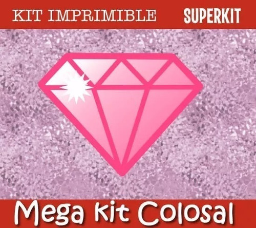 Kit Imprimible Empresarial Colosal Diamante