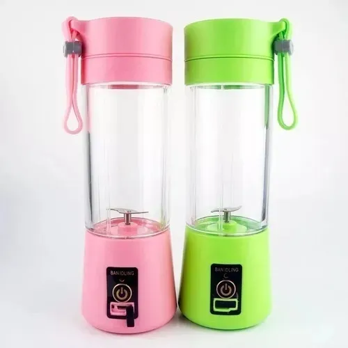 Mini Licuadora Portátil Usb Vaso Batidora 380ml Recargable