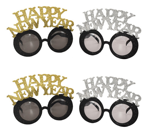 Gafas De Regalo Para Fiesta De Año Nuevo, 4 Unidades