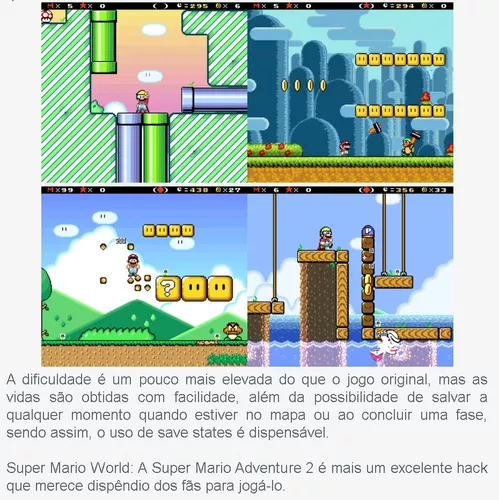 Jogos do Super Mário no Jogalo