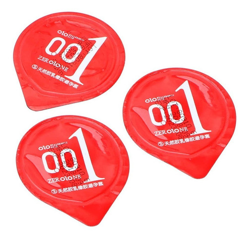 60 Preservativos Ultra Delgados Olo 001 Lubricado Calor