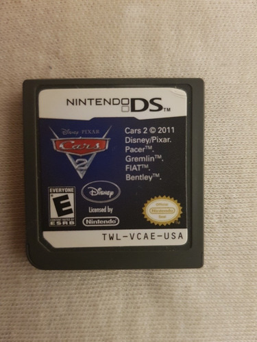 Cars 2 Nintendo Ds