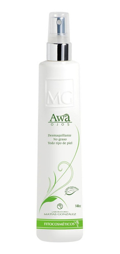 Desmaquillante Awa Ojos Mg 140 Ml