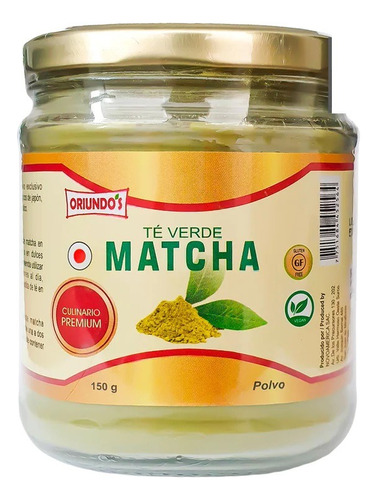 Te Matcha Ecológico Polvo - Frasco X 150 G