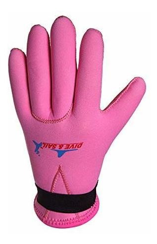 Imagen 2 de 3 de Guantes De Buceo - Dive & Sail Guantes De Neopreno Antidesli