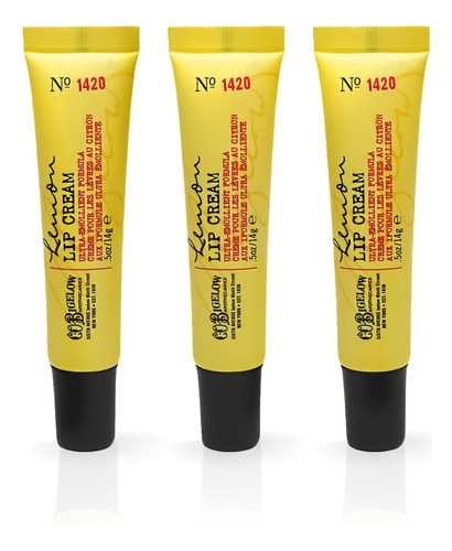 C.o. Bigelow Lemon Lip Cream Trio, Formula Ultraemoliente, 0