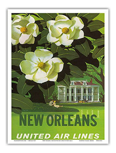 Nueva Orleans, Estados Unidos - Magnolia Blossoms - Louisian