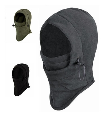 Gorro Bufanda De Tela Polar Unisex Unitalla Para El Invierno