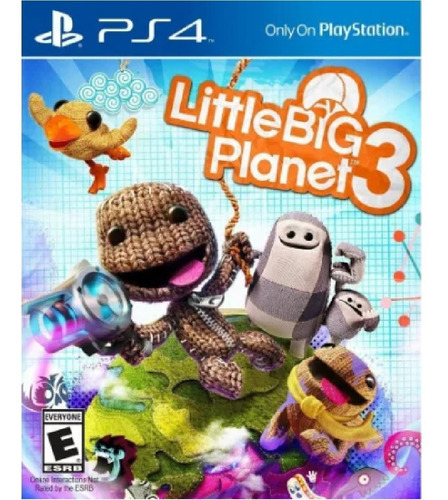 Jogo Little Big Planet 3 Ps4 Midia Fisica Sony