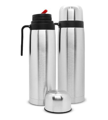 Termo Media Manija Acero Inox Pico Cebador 1 L