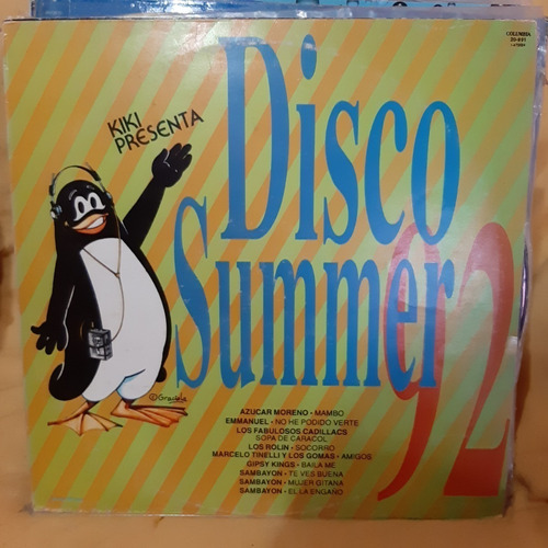 Vinilo Disco Summer 92 Cadillacs Sambayon Rolin Emmanuel D1