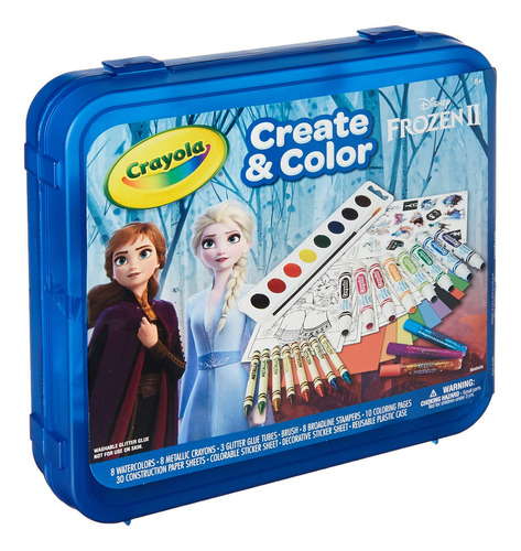 Crayola Frozen 2 Estuche De Arte Para Colorear Métrico Id