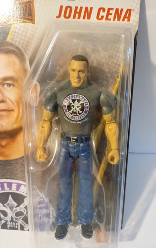 Wwe John Cena Figura De 15 Cm De Altura Marca Mattel