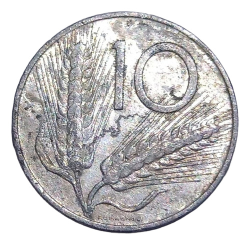 Moneda Italia 10 Liras (Usado)