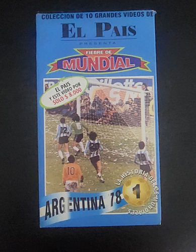 Video Vhs Mundial Argentina 1978