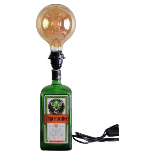 Lámpara Decorativa Jagermeister + Ampolleta Globo