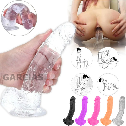 Dildo Consolador Grande Ventosa Pene Realistico 22cm×4.5cm