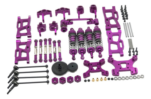2 Juegos 1/12 1:14 Rc Upgrade Spare Kit Pull Rod Para Wltoys