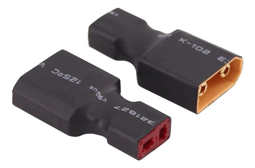 Pack De 2 Adaptadores Xt90 A T Plug - Conexin Segura