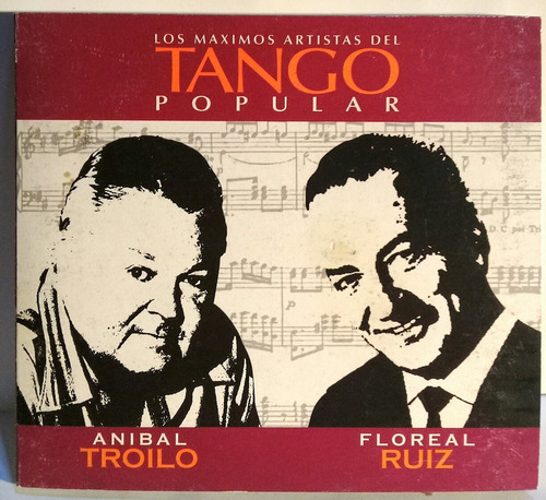 Cd Anibal Troilo-floreal Ruiz (tango Popular) 