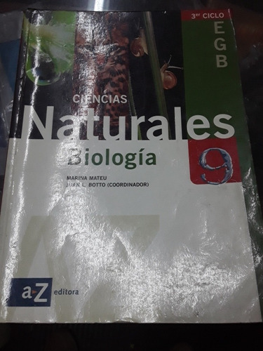 Ciencias Naturales 9 Biología Editorial Az 