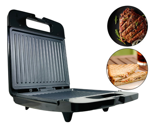 Sanduicheira Grill Antiaderente Aquecimento Duplo 1400w / 220v