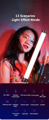 Imagen 5 de 10 de Luz Continua Rgb Led Stick Colores - Foto Video 3000k-6500k