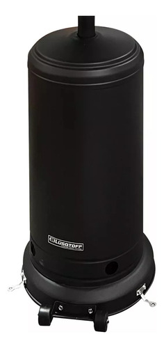 Imagen 3 de 9 de Calefactor Hongo Estufa Exterior Lusqtoff Patio Gas Negro
