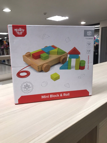 Brinquedo Mini Block And Roll