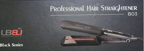 Plancha De Cabello Infrarojo Ubbu Black Series B03