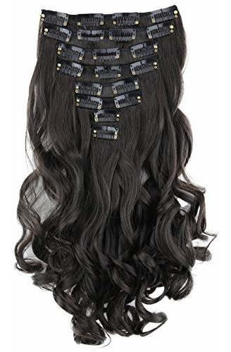 Prettyshop Xxl 15  8 Piezas Juego Clip En Extensiones 9z8wm