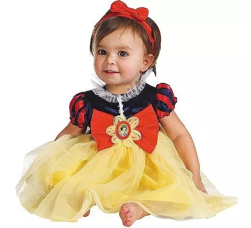 Disfraz Para Bebé Blanca Nieves Disney Talla 6-12 Meses