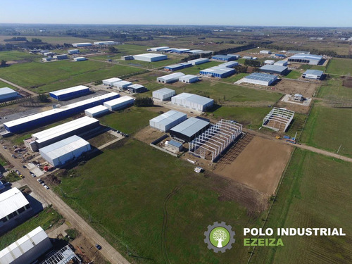 Excelente Lote 6000 En El Polo Industrial Ezeiza Con Mov De Suelo Realizado !