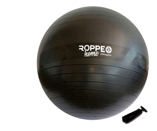 Bola Pilates Fitball Com Bomba 65cm Roppe