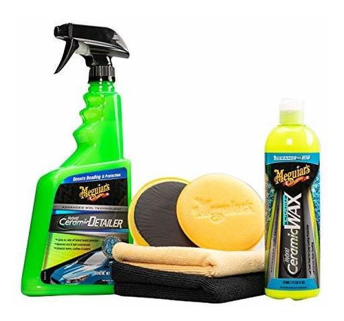 Kit De Cera Y Brillo De Cerámica Híbrida De Meguiar-cerami