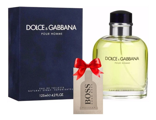  Dolce And Gabbana Pour Homme 125ml Caballero + Regalo