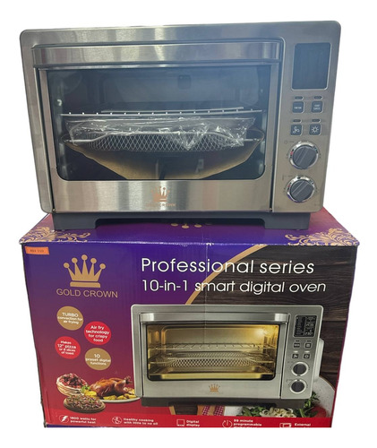 Horno Gold Crown 10 En 1 Airfryer 