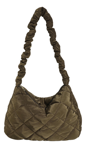 Bolsos Acolchados De Gran Capacidad Para Mujer, A La Moda, C