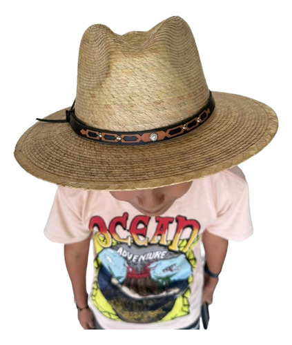 Sombrero De Paja Sahuayo Para Niño Sin Envió 