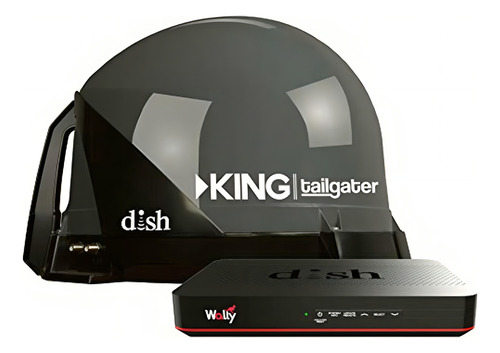 King Vq4550 Tailgater Bundle Portable Satellite Tv Antenna