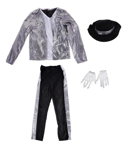 Níos Nios Michael Jackson Disfraces Descargo Vestido [u]