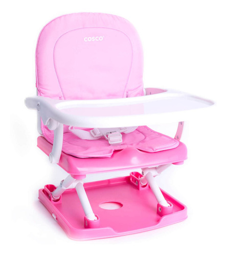 Cadeira De Refeição Bebe Infantil Portátil Pop Rosa Cosco 