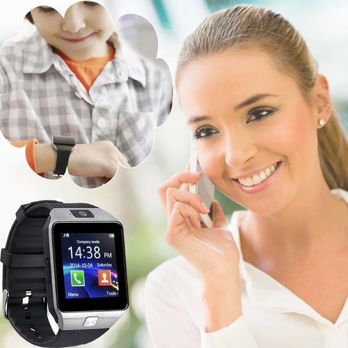 Cámara Sim Android Reloj Con Tarjeta Inteligente Bluetooth I