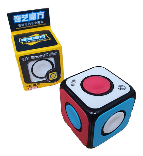  Cubo Rubik O2 Spinner Qiyi Cube Puzzle 1x1 Destreza Mental